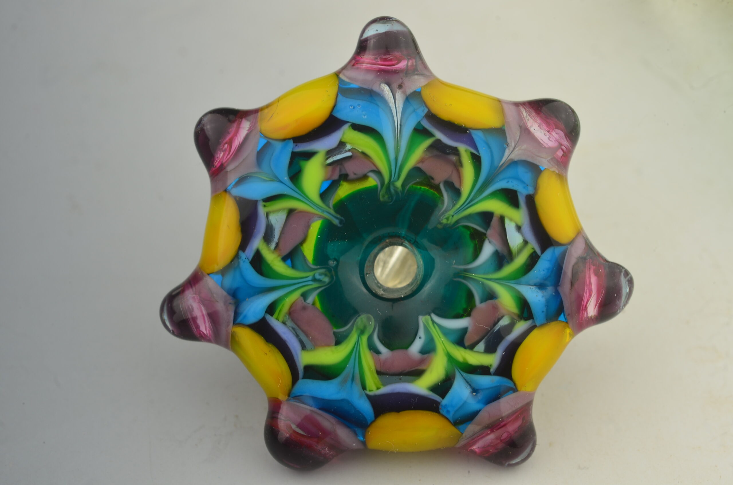7 pointed stratified color star