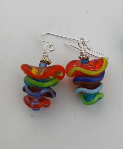 blossom fold earrings