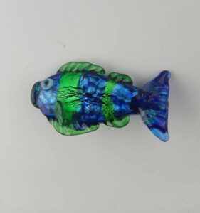 Silver blue/green fish